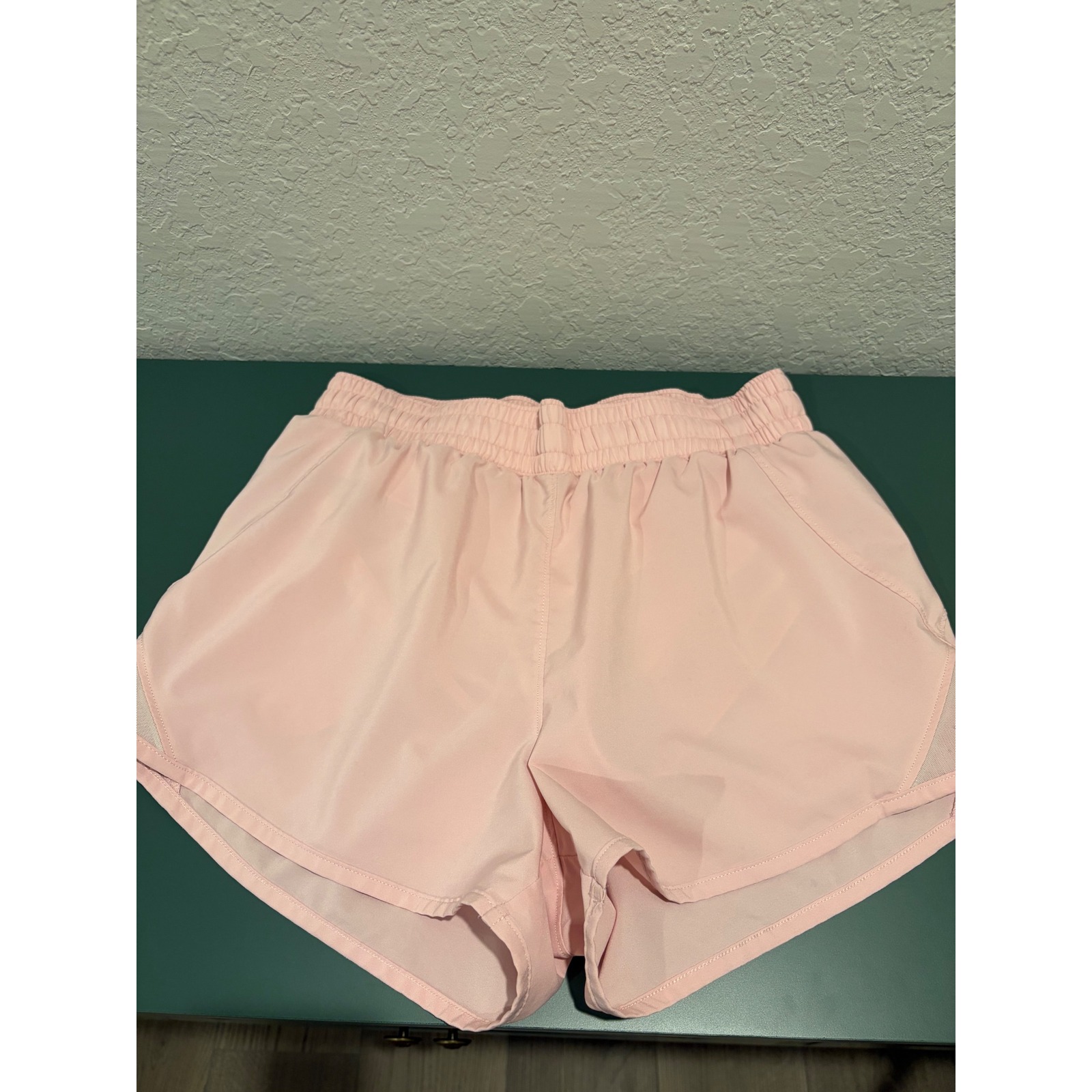 All In Motion Pink Running Shorts Womens Small Athletic Mesh Lined Activewear
